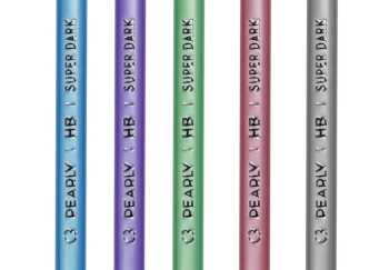 Pearly Super Dark Pencils  (1 packet)